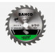 Дисковая пилка для резки древесины 184/20/1.6 мм, 24 зубца, средняя древесина, Bahco [8501-184-20-24C]