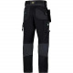 Рабочие штаны с карманами для наколенников, 6902, FlexiWork+, Snickers [69020404060] размер 60