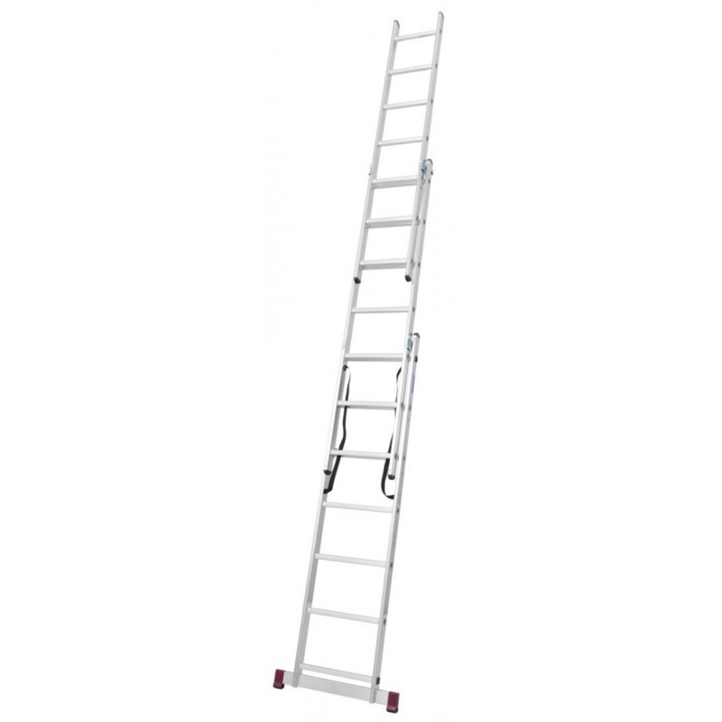 Багатофункціональна драбина 3-елементна CORDA 3x7 сходинок Krause [030375]