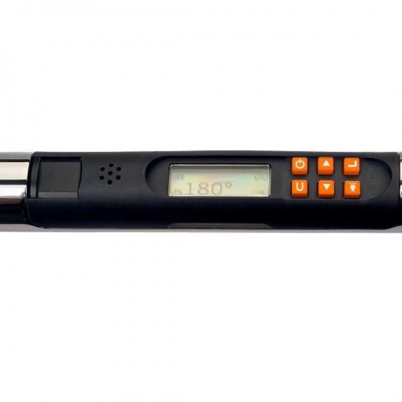 Електронний динамометричний ключ з вимірюванням крутного моменту та кута, пам'яттю та USB-з'єднанням, 1/4, 1,5-30 Нм, Bahco [TAWM1430M] версія s