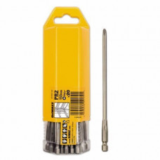 Набір із 20 шт. біт для викрутки Phillips 1/4 дюйма, розмір PR2(PH2)/153 мм, для викрутки для гіпсокартону DeWalt DCF620 [DT7207-QZ]