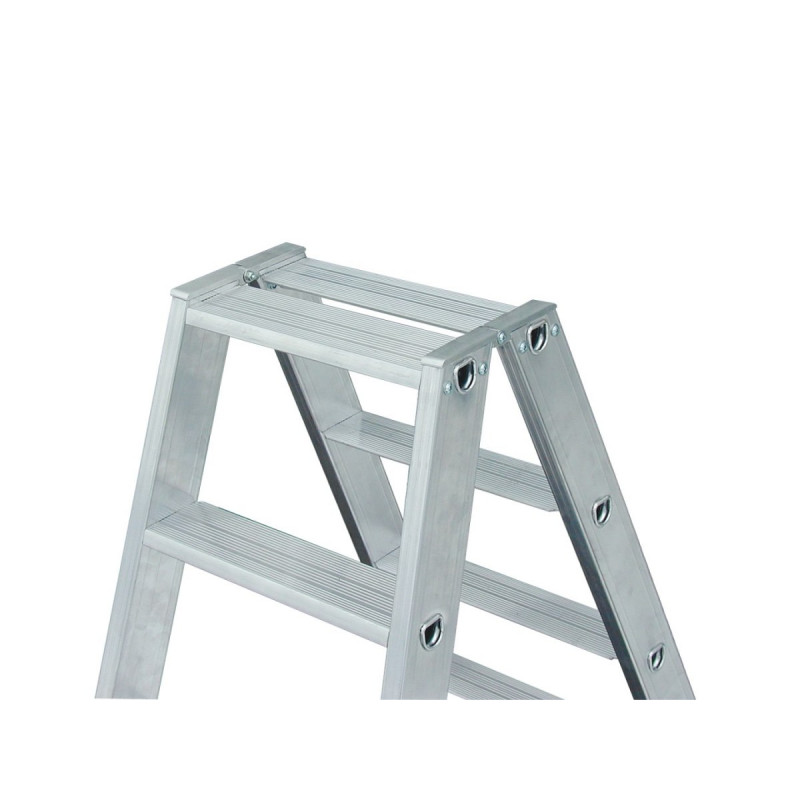 Двосторонні драбини 2x4 сходинки, STABILO PROFESSIONAL KRAUSE [124722]