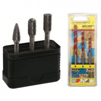 Комплект: 3 резака по металлу + 3 универсальных сверла Profi MultiCut PM-3, Alpen [0776000013100]