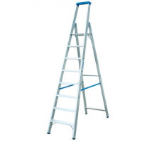 Отдельностоящая промышленная лестница, 8 ступеней, STABILO PROFESSIONAL KRAUSE [124555]