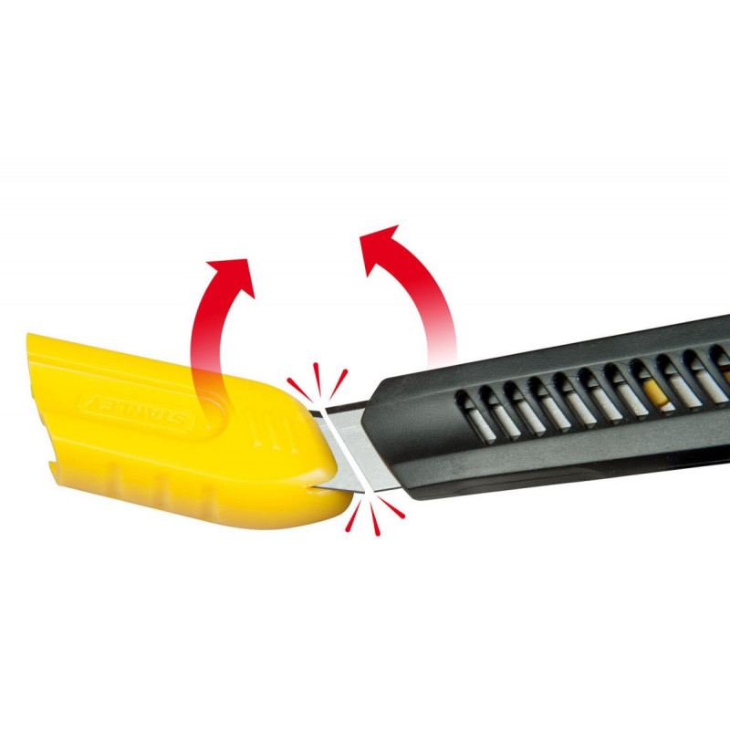 Нож с отламывающимся сменным лезвием 18 мм, Stanley [1-10-151]