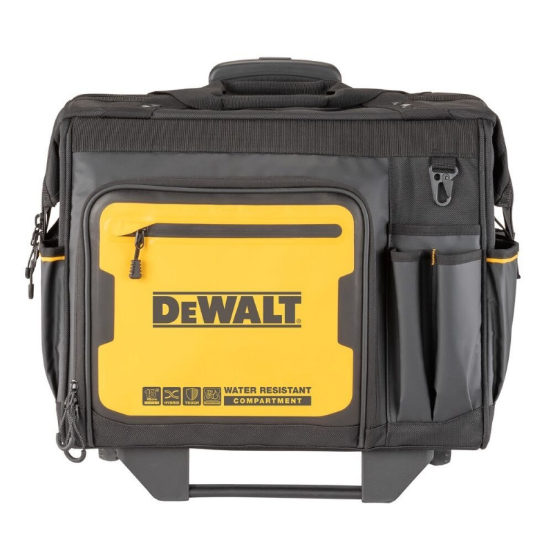 Сумка DeWalt Soft Storage на 18 инструментах на колесах с 27 карманами [DWST60107-1] с телескопической ручкой
