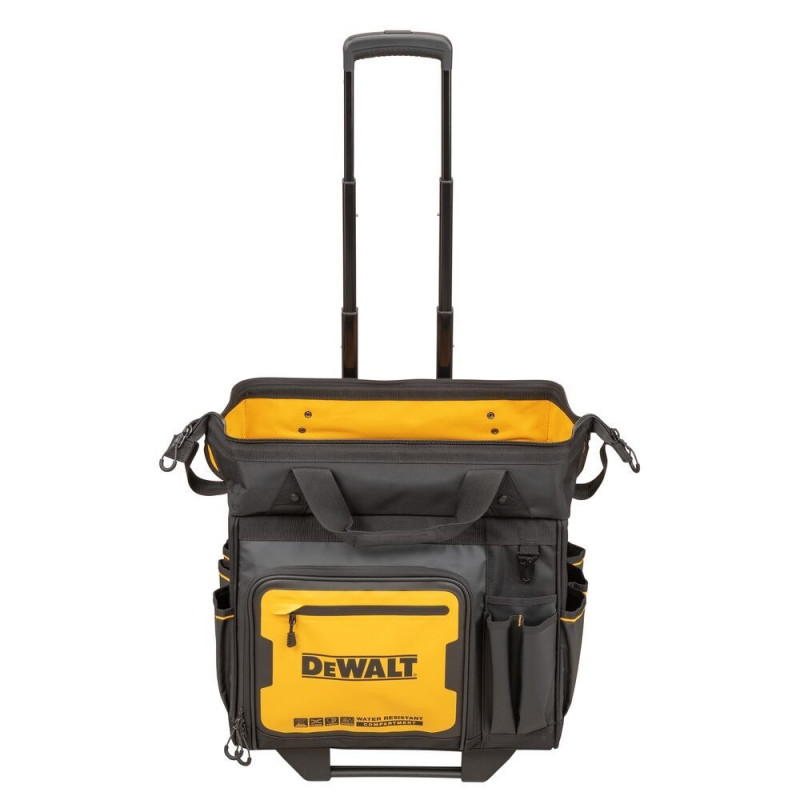 Сумка DeWalt Soft Storage на 18 инструментах на колесах с 27 карманами [DWST60107-1] с телескопической ручкой