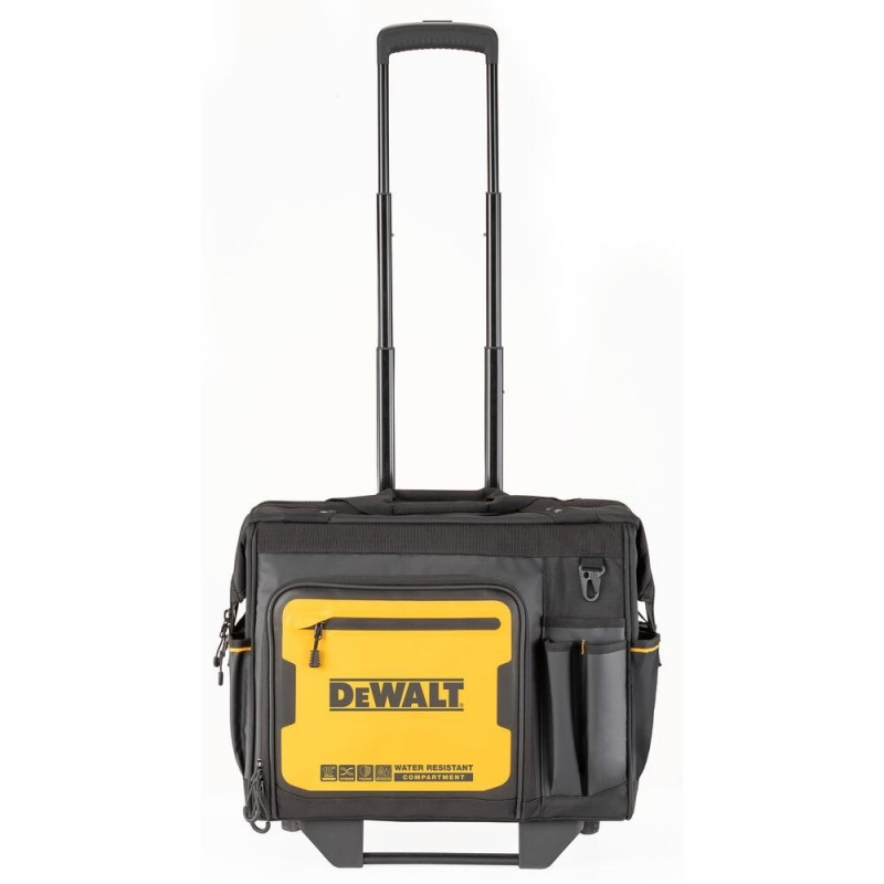 Сумка DeWalt Soft Storage на 18 инструментах на колесах с 27 карманами [DWST60107-1] с телескопической ручкой