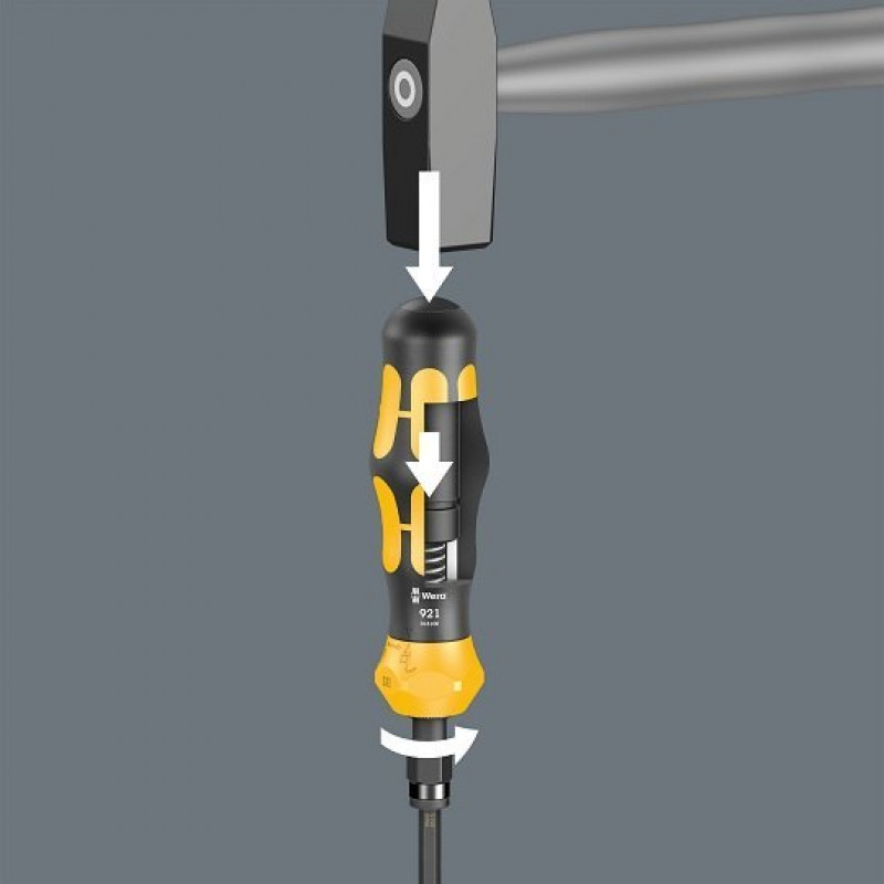 Викрутка ударна 1/4, Kraftform Plus, 921 Wera [05018100001] серія 900