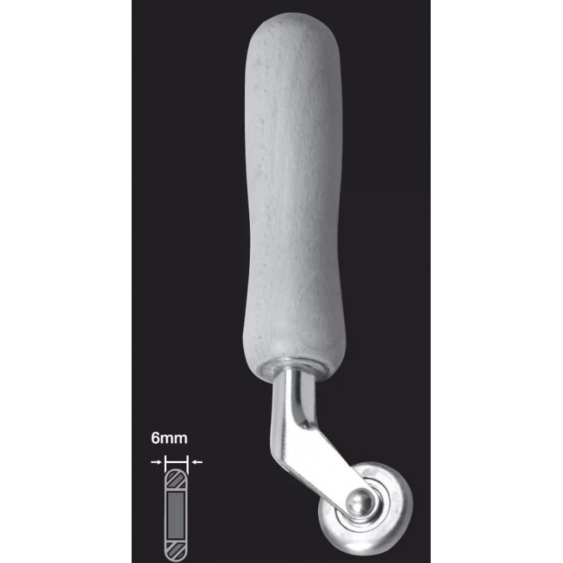 Притискний ролик Leister Roller 5 мм, круглий, для обробки покрівельної фольги 106.972