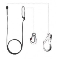 Горизонтальный анкерный трос LP200FLR с карабинами AZ003 и AZ023 (10 м) PROTEKT