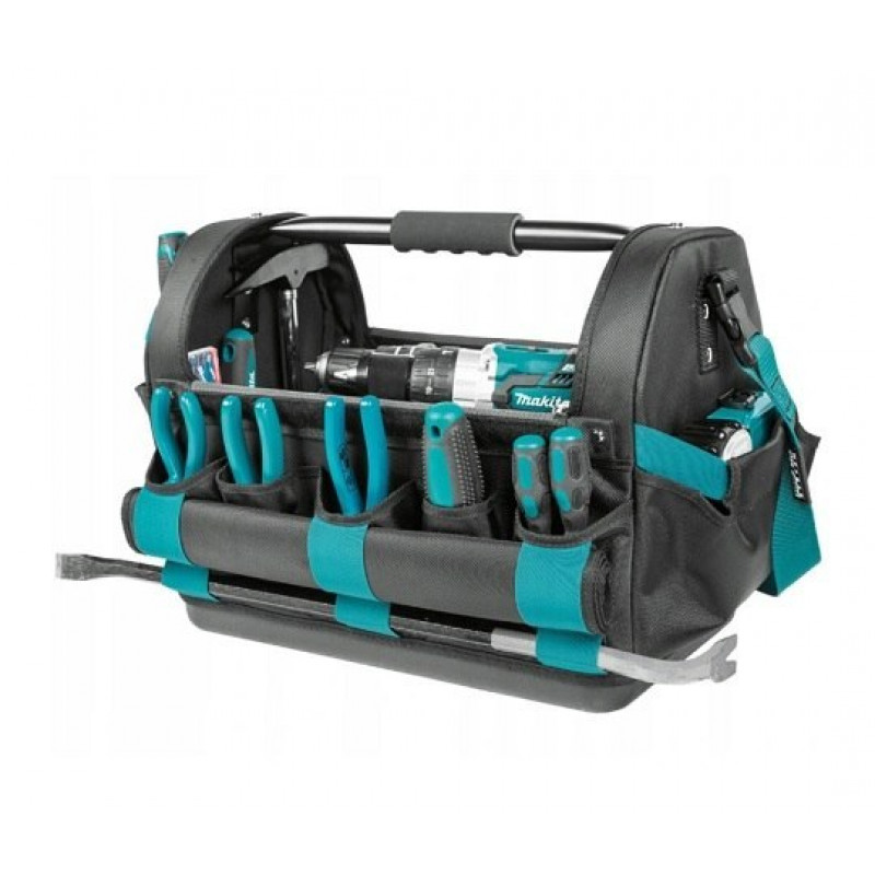 Открытая сумка для инструментов с клапаном и карманом для пилы 30,7 л, Makita [E-05446]