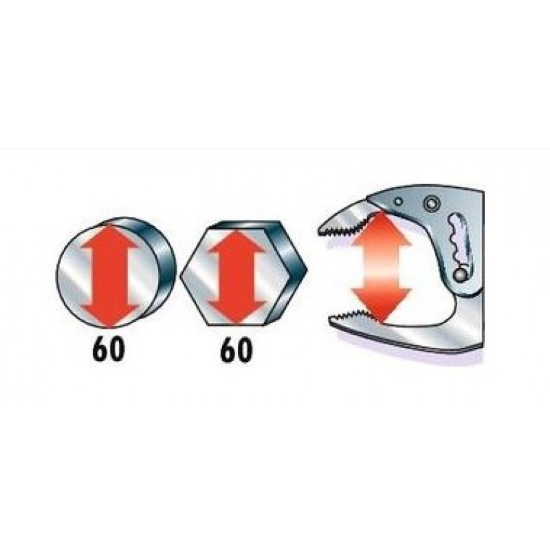 Плоскогубцы Facom с одним положением, фиксирующим лезвие Морзе [501AMP]