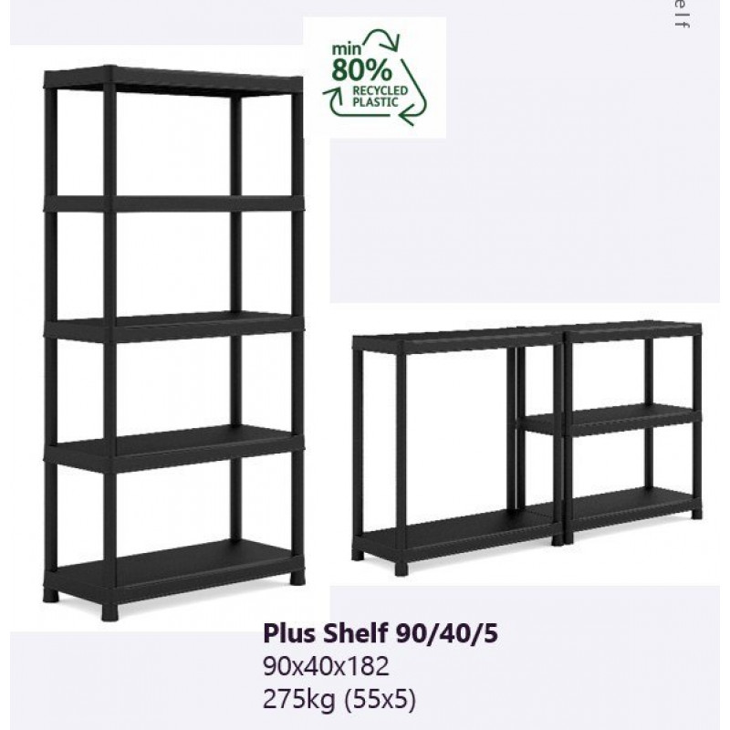 Полиця для майстерні 240868, Plus-Shelf 90/40/5, KETER [17207039]