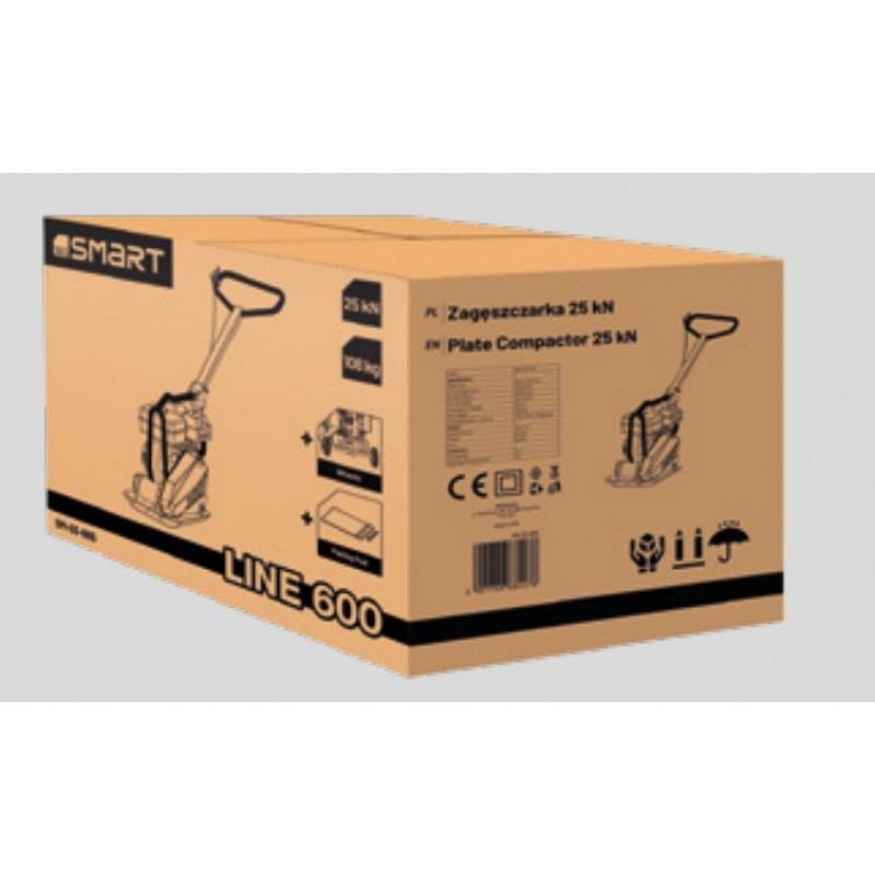 Бензиновый уплотнитель LINE 665 от 365 SMART [SM-03-665], усилие уплотнения 25 кН