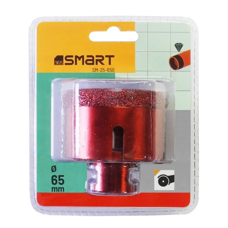 Алмазний кільцевий пильний верстат 65 мм, різьба M14, 365 SMART [SM-25-650]