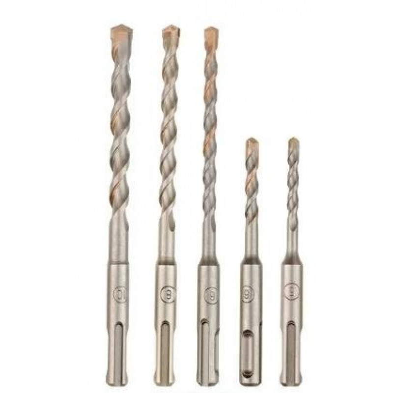 Набір із 5 твердосплавних свердел DeWalt SDS+ для бетону, 110 мм та 160 мм [DT60301-QZ]