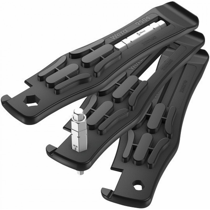 Велосипедні маніпулятори / важелі з 2 наконечниками 4 в 1, Велосипедний набір 15, Wera [05004182001]