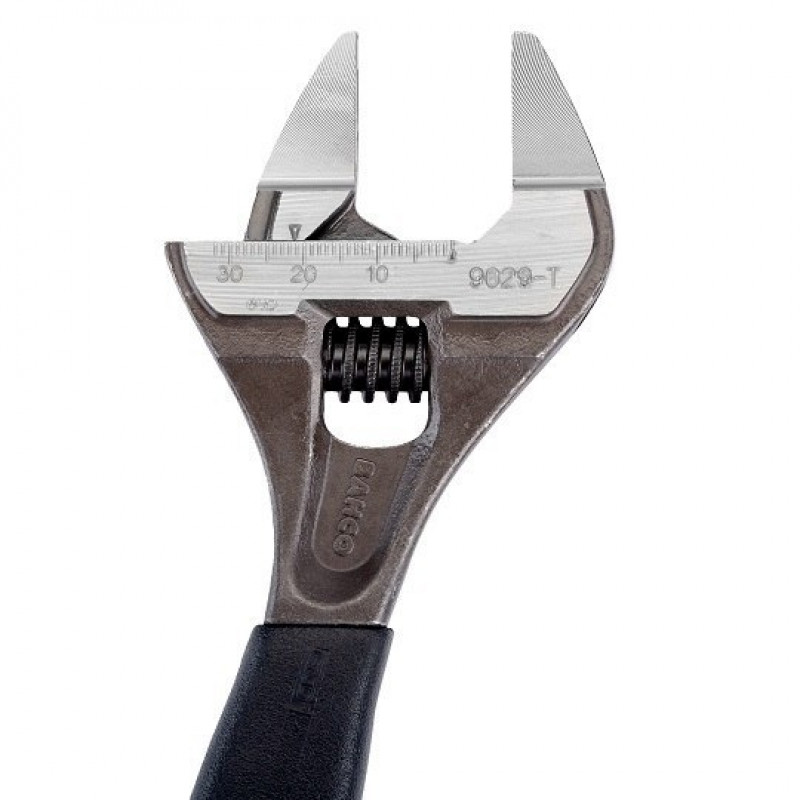 Разводной ключ Bahco Ergo с широким отверстием 170 мм, тонкие губки, 32 мм [9029-T]