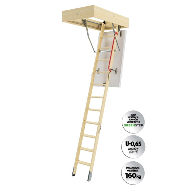Енергоефективні горищні сходи FAKRO LWE 60x120/280