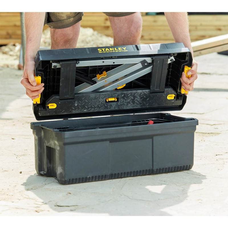 Инструментальный ящик 3-в-1 размер 25, FATMAX, Stanley [FMST81083-1] ящик/табурет/основа ящика