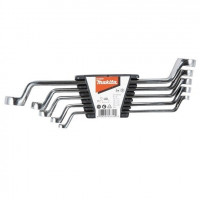 Набір з 5 двосторонніх накидних ключів M8-M19, Makita [B-65551]