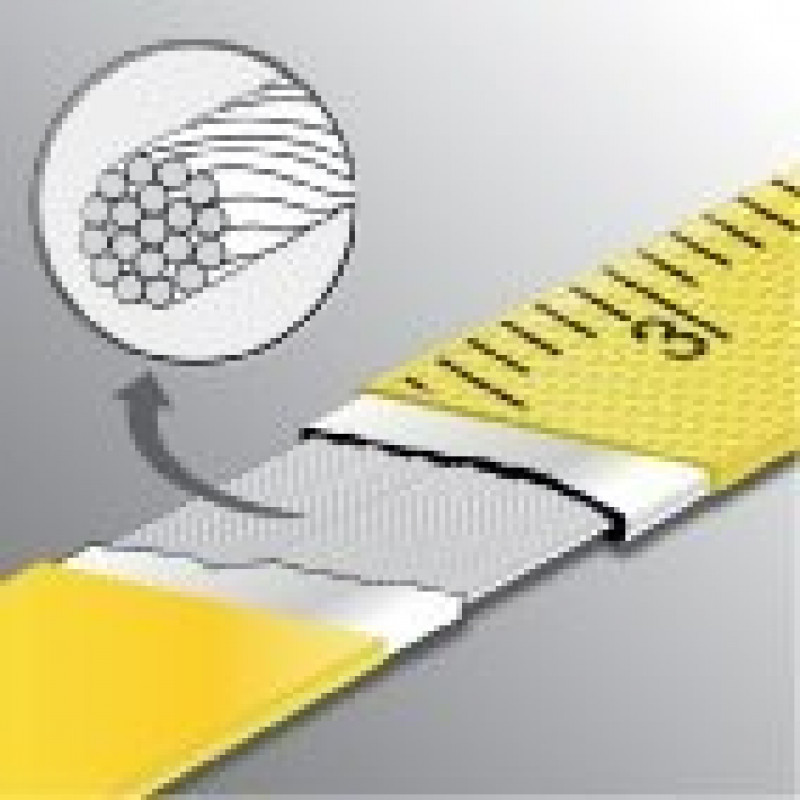 Рулетка Komelon 30 м [FU30/G], UniGrip Flx