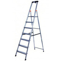 Отдельностоящая лестница 7 ступеней SAFETY MONTO KRAUSE [126351]