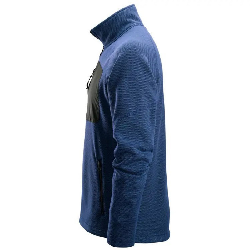 Мужская флисовая толстовка, синяя, размер L, 8042, Snickers [80425604006]