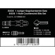 Набор однолезвийных зенкеров 90°, крепеж 1/4 дюйма, 845/8 Wera [05104655001], 8 шт.