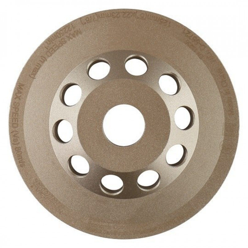 Алмазний чашечний диск TURBO для шліфування бетону 125 мм, Makita [D-66721]