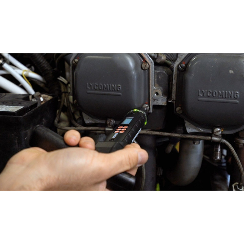 Електронна динамометрична викрутка з вимірюванням крутного моменту та кута, пам'яттю та Bluetooth-з'єднанням, 0,04-0,7 Нм, Bahco [TASMB14H007]