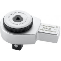 Тріскачка вставна 14x18 мм, для квадратного приводу 1/2 Stahlwille [58250020] 735/20