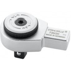 Трещотка вставная 14x18 мм, для квадратного привода 1/2 Stahlwille [58250020] 735/20