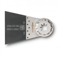 Пильное полотно для многофункциональных инструментов, для резки дерева, пластика, гипсокартона, 50x65 мм, пильное полотно E-Cut Long Life WOO