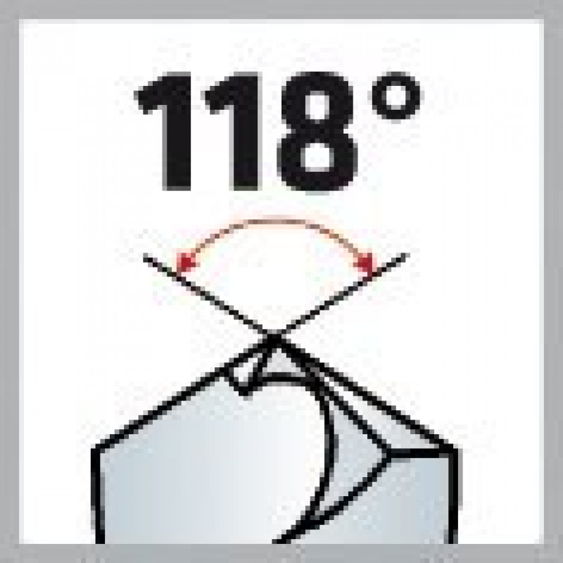 Самоцентрувальне, видовжене свердло по металу HSS 10.0-430/295 мм, ALPEN [0012101000100]