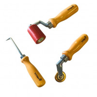 Сварочный комплект TITAN: Тестер сварных швов + латунный ролик + силиконовый ролик 45 мм TYTAN