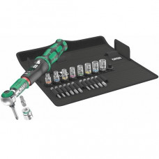 Набор инструментов с динамометрическим ключом 2-12 Нм, битами и головками 1/4, Safe-Torque A 2 Set1, 2go Wera [050758