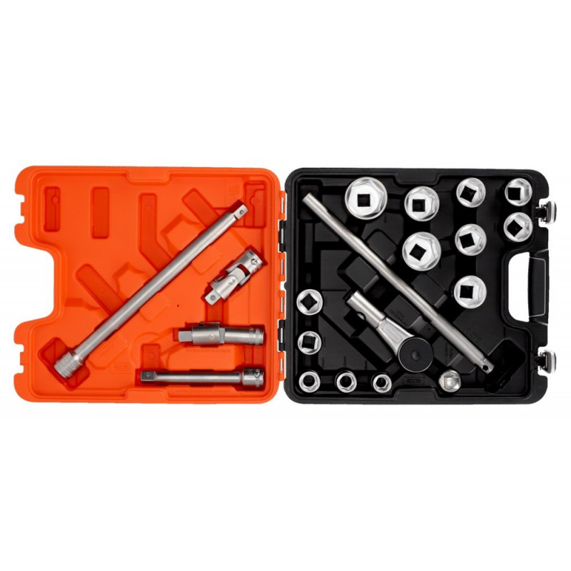 Набір метричних тріскачкових головок BAHCO 3/4