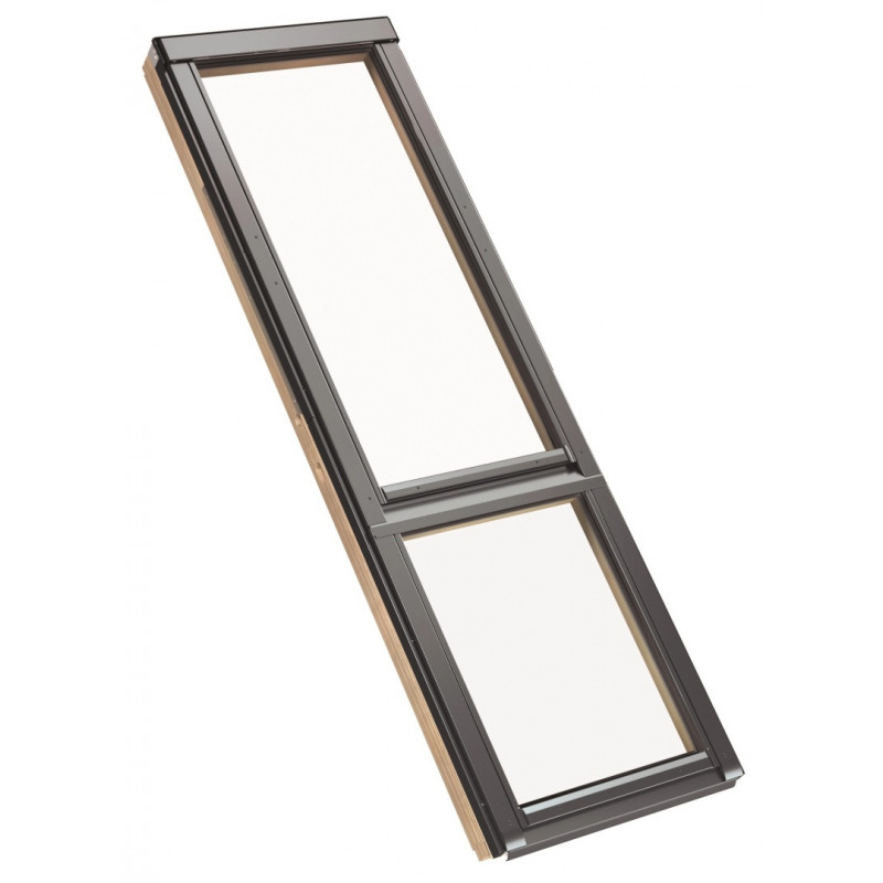 Дахове вікно FAKRO FGP-X P50 GREENVIEW – з піднятою віссю обертання та функцією балкону, без вентиляційного отвору