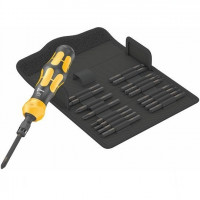 Ударний гайковерт 1/4 з набором біт 18 70 мм, Kraftform Kompakt 900 Set 1, Wera [05018110001] 2go