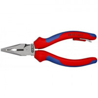 Плоскогубцы KNIPEX 145 мм с иглогубцами [08 22 145 T] с предохранительным крючком