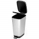 Мусорное ведро серебряное 50л, CHIC BIN L, 8071900, KIS, KETER [237241]