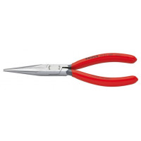 Плоскогубці з довгими напівкруглими носовими губками 160 мм, пластикова ручка, Knipex [29 21 160]