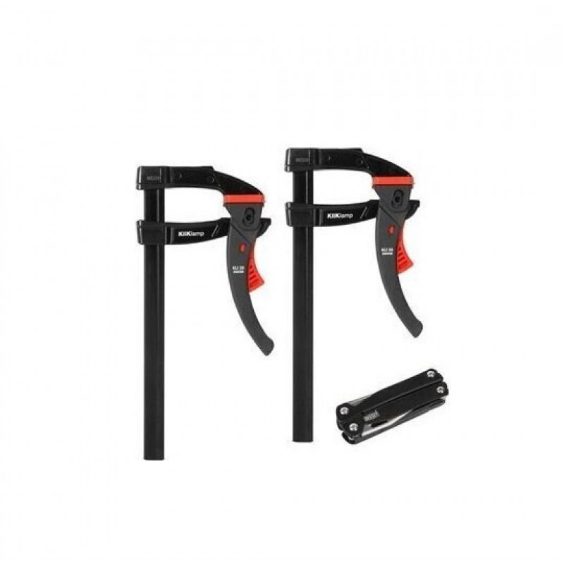 Швидкознімний важільний затискач, сталь, 200x80 мм, KliKlamp Bessey [KLI20]