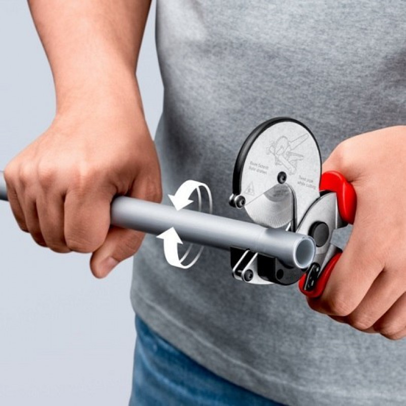 Труборези для композитних та пластикових труб діаметром до 26 мм, KNIPEX [90 25 25]