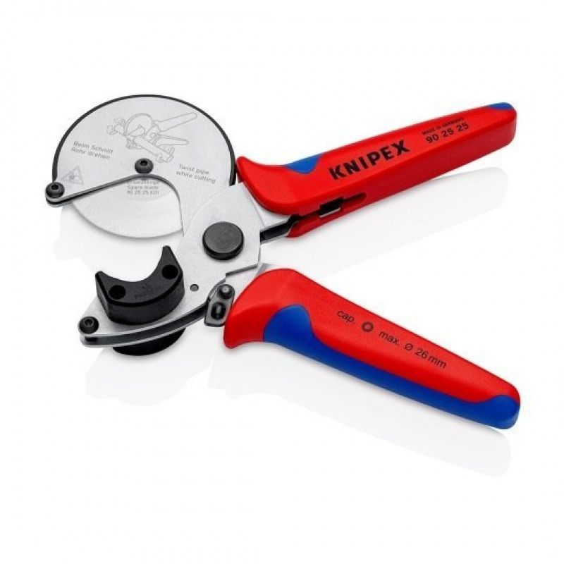Труборези для композитних та пластикових труб діаметром до 26 мм, KNIPEX [90 25 25]