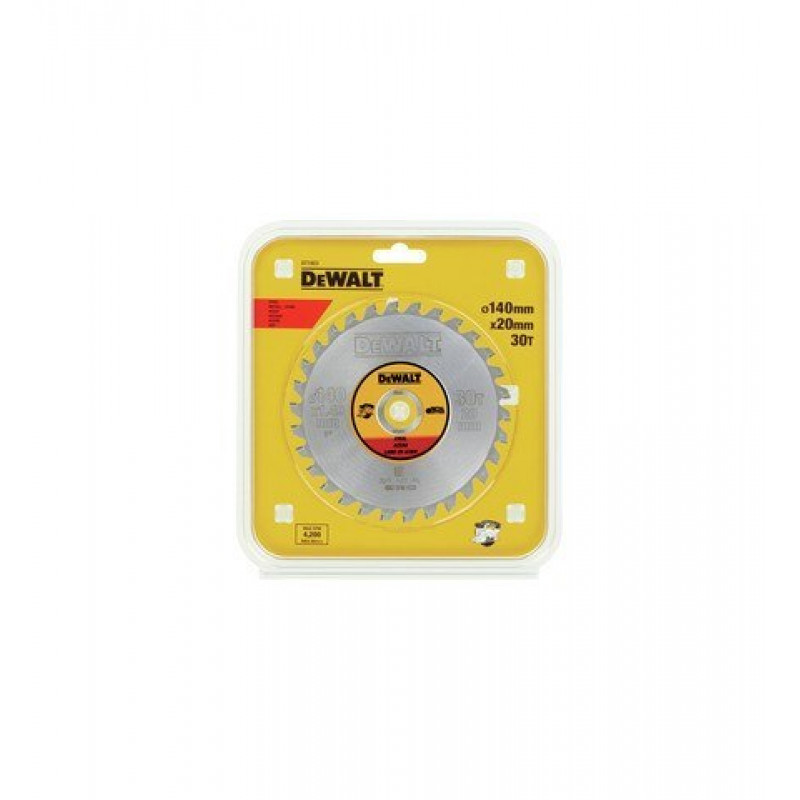 Дисковая пилка для резки металла Dewalt 140/20 мм [DT1923-QZ]