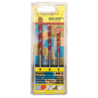 Набор из 3 универсальных сверл Profi MultiCut Alpen PM-3 [0000100703100]