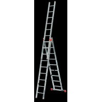 Многофункциональная 3-секционная стремянка 3x9 TRIBILO MONTO KRAUSE [129673]